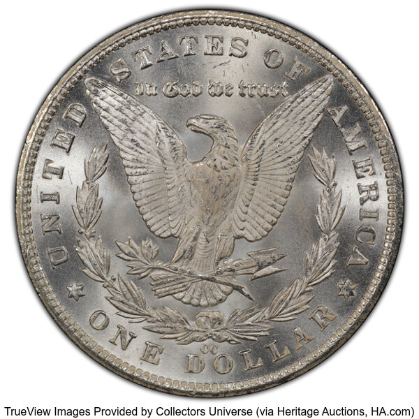 thumbnail for: 1881-CC $1  PCGS MS66+