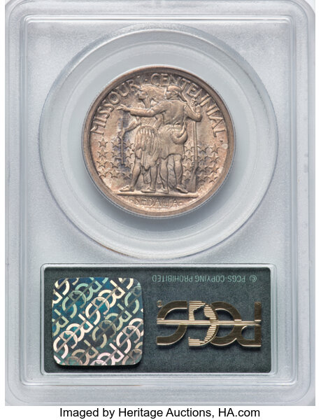 image for: 1921 Missouri 50c PCGS MS65 CAC