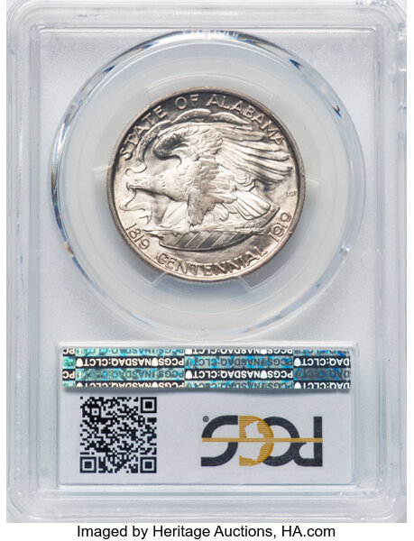 image for: 1921 Alabama 50c PCGS MS66 CAC