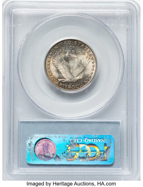 image for: 1917 Type 1 25c PCGS MS66 FH CAC