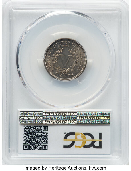 image for: 1912-S 5c PCGS MS64