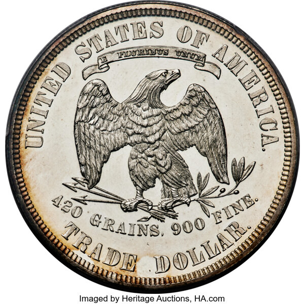 image for: 1882 Trade$ PCGS PR62 CAM