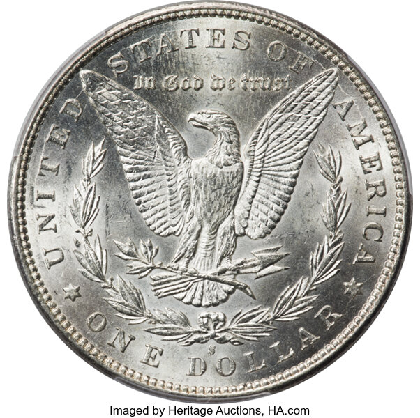 image for: 1895-S $1  PCGS MS62
