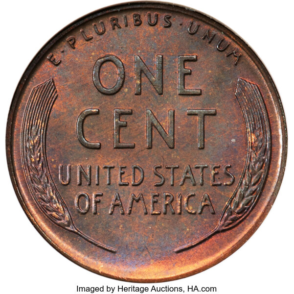 image for: 1955 Doubled Die Obverse, FS-101 1c ANACS MS62 RB