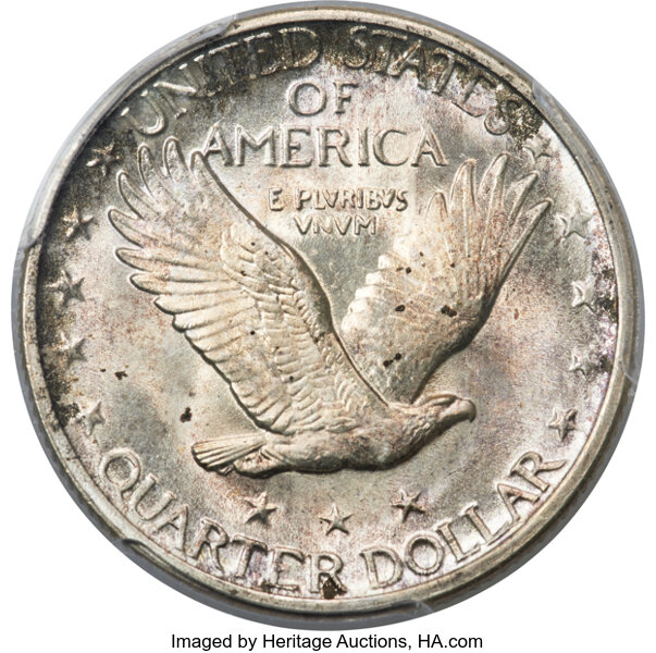 image for: 1929-D 25c PCGS MS65+ FH