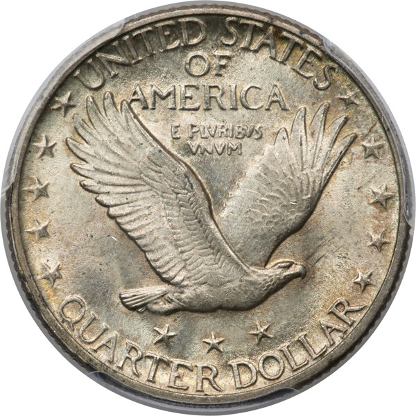 image for: 1918-D 25c PCGS MS65 FH