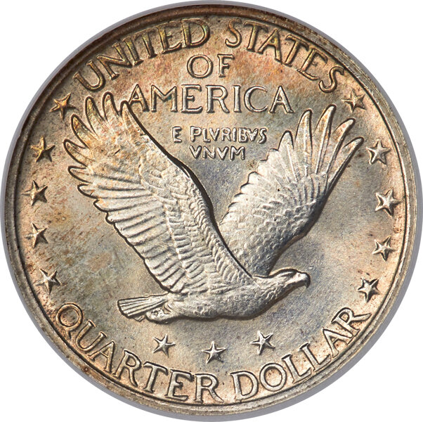 image for: 1921 25c NGC MS65 FH