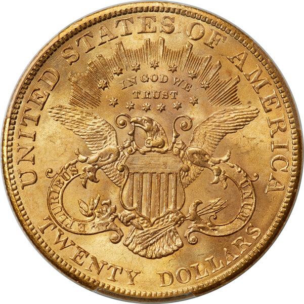 image for: 1904 $20  PCGS MS66