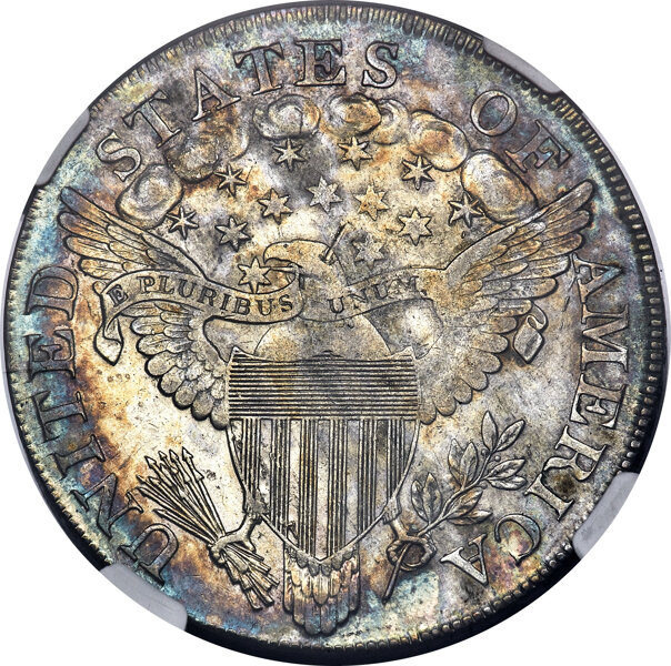 image for: 1799 7x6 Stars, B-21, BB-169 $1  NGC AU55
