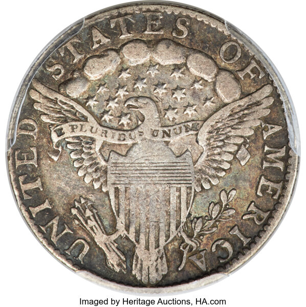 image for: 1798/97 10C 16 Stars Reverse, JR-1, R.3, VF30 PCGS. CAC....