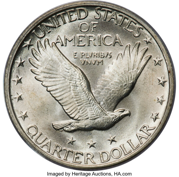 image for: 1923 25c PCGS MS65 FH CAC