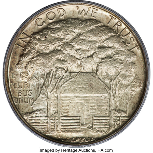 image for: 1922 Grant Memorial, with Star 50c PCGS MS65