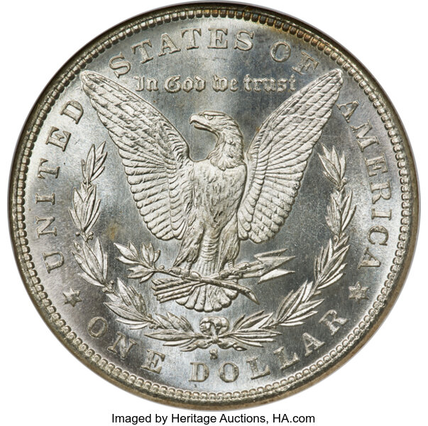 image for: 1881-S $1  NGC MS68