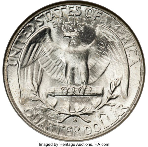 image for: 1950-S/D 25C FS-601 MS67 NGC....