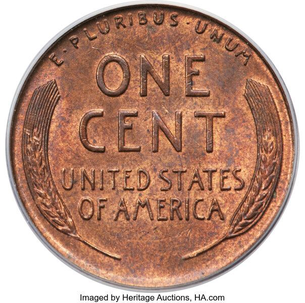 image for: 1955 Doubled Die Obverse, FS-101 1c PCGS MS64 RB