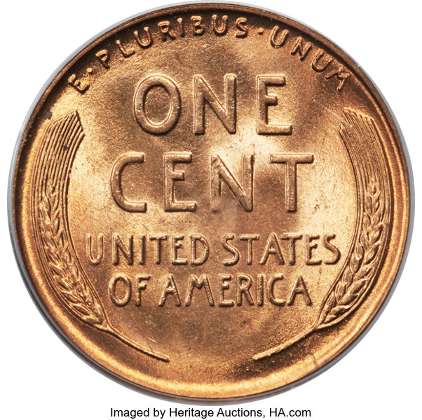 image for: 1936 Doubled Die Obverse, Type 1, FS-101 1c PCGS MS65 RD