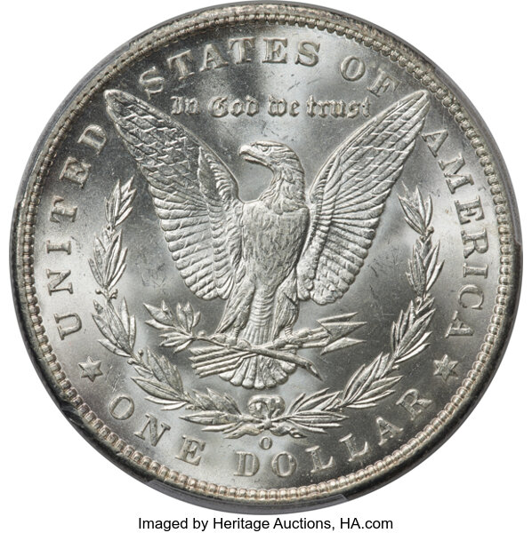 image for: 1896-O $1  PCGS MS63