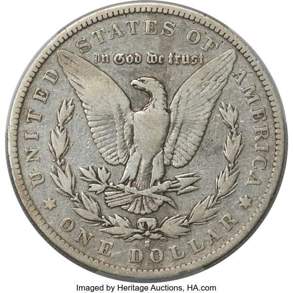 image for: 1893-S $1  PCGS VG10