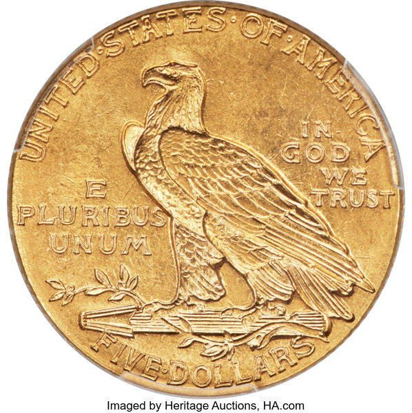 thumbnail for: 1914 $5  PCGS MS64