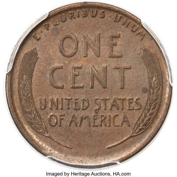 image for: 1914-D 1c PCGS AU58 BN CAC