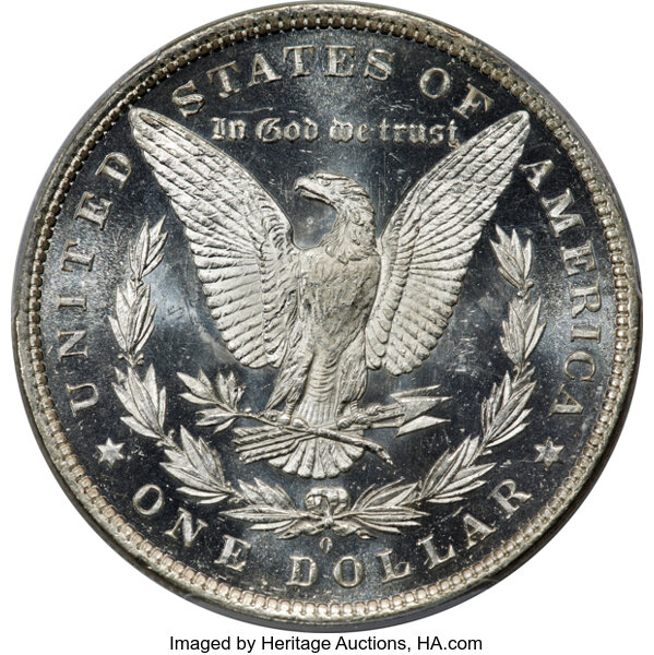 image for: 1881-O $1  PCGS MS65 DMPL