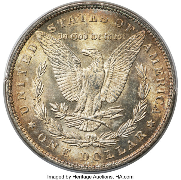 image for: 1893 $1  PCGS MS64 CAC