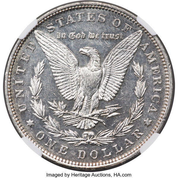 image for: 1894 $1 AU58 Prooflike NGC. VAM-3....