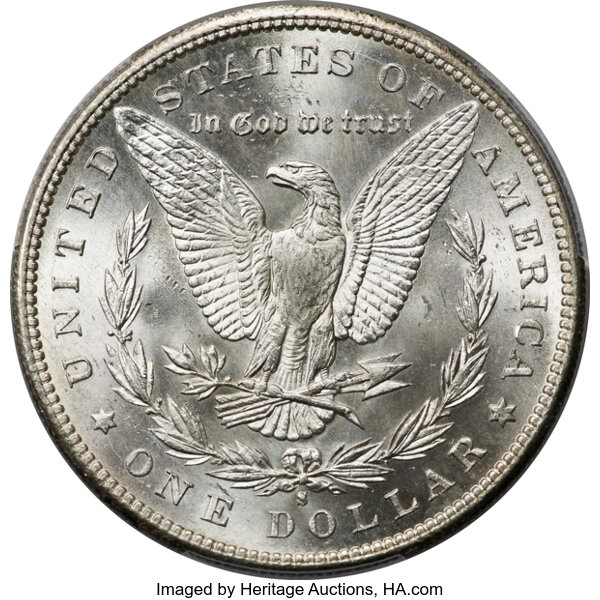 image for: 1894-S $1  PCGS MS64