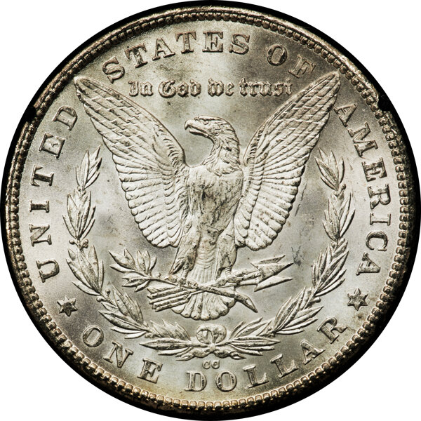 image for: 1880-CC GSA Hoard, Hard package $1  PCGS MS66