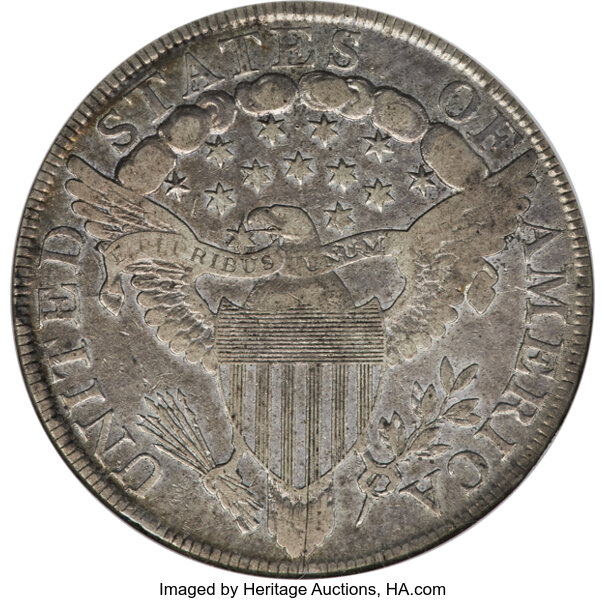 image for: 1799 8x5 Stars, B-23, BB-159 $1  NGC VF20