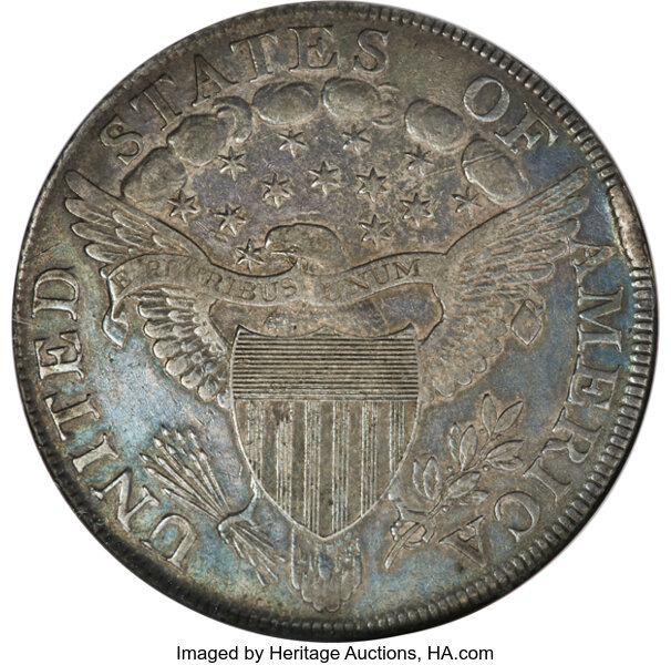 image for: 1802/1 $1 Wide Date, B-3, BB-234, R.3, VF35 NGC....