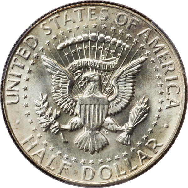 image for: 1966 50c PCGS MS67+