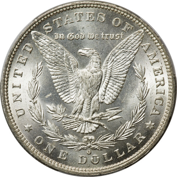 image for: 1880-O $1  PCGS MS64+ CAC