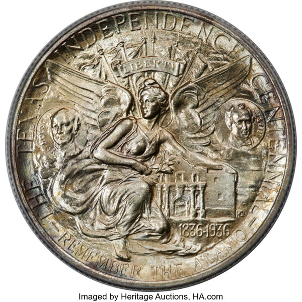 image for: 1935 Texas 50c PCGS MS68