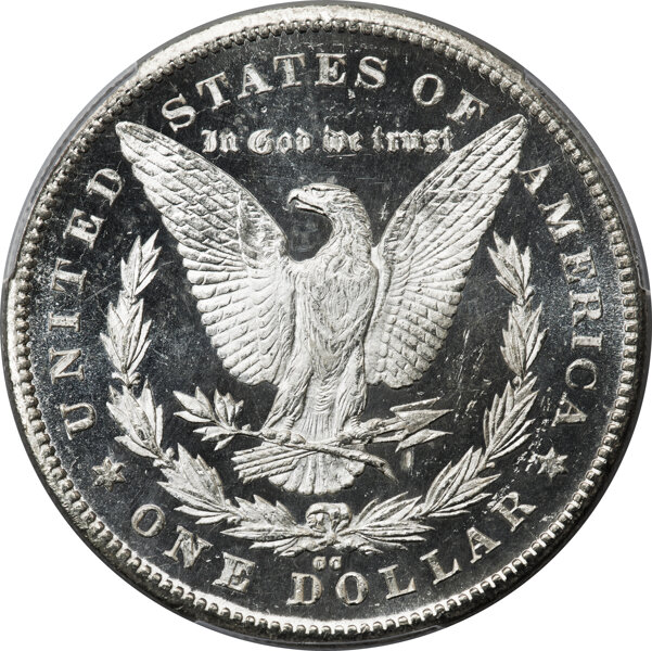 image for: 1878-CC $1  PCGS MS64 DMPL