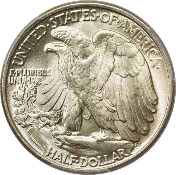 image for: 1947 50c PCGS MS67+ CAC