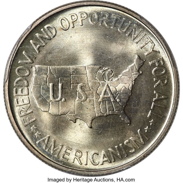 image for: 1953 Washington-Carver 50c PCGS MS67