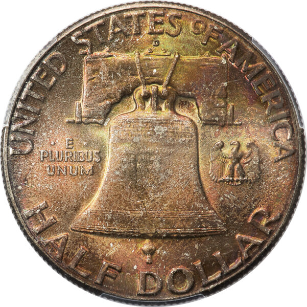 image for: 1948-D 50c PCGS MS67 FBL