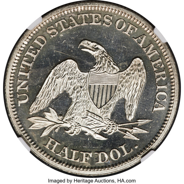 image for: 1859 50c NGC PR65 CAM