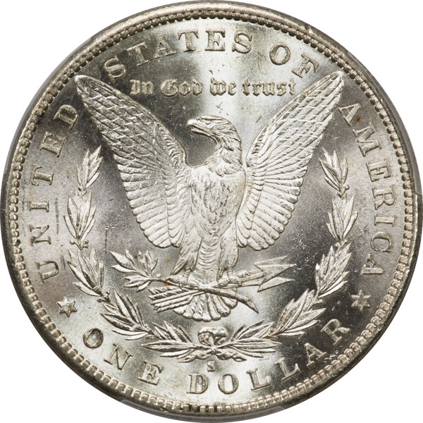 image for: 1883-S $1  PCGS MS64 CAC