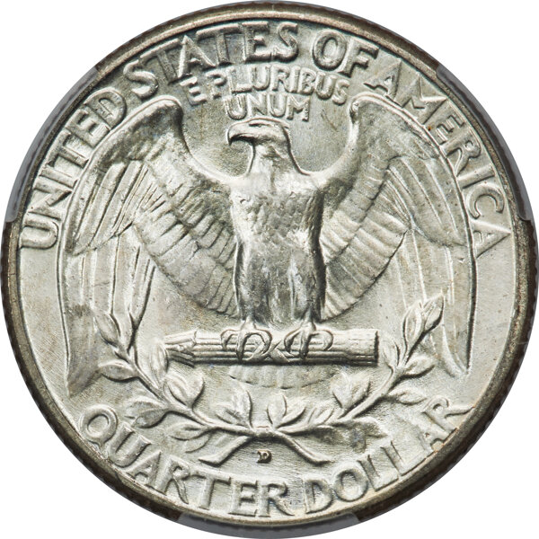 image for: 1932-D 25c CACG MS66