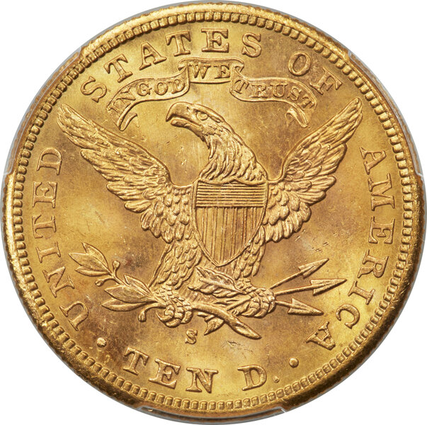image for: 1902-S $10  PCGS MS66