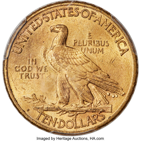 image for: 1913-S $10  PCGS MS63