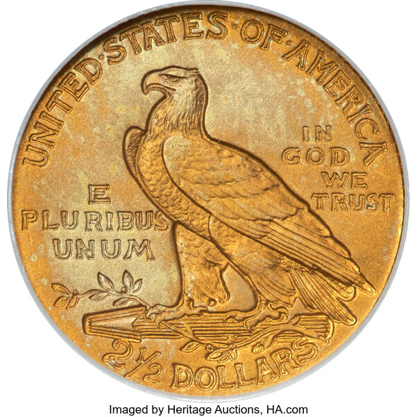 image for: 1908 $2 1/2 JD-1, R.4, PR67 NGC....