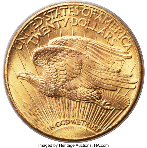 image for: 1931 $20 MS66 PCGS....