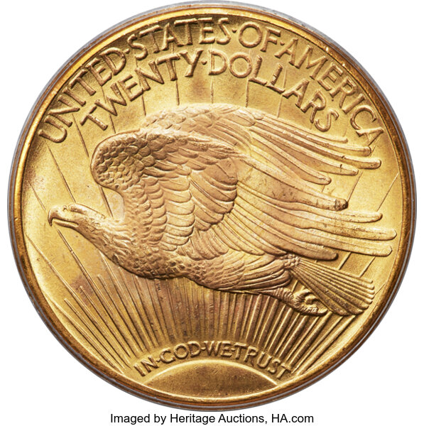 image for: 1932 $20 MS66 PCGS....