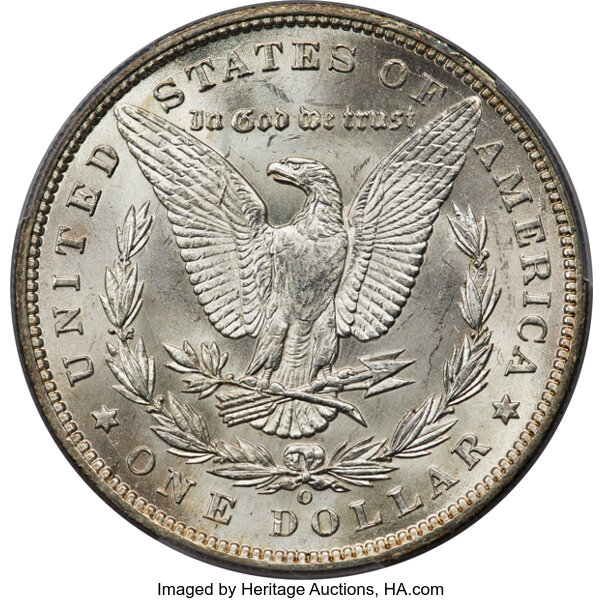 image for: 1893-O $1  PCGS MS63