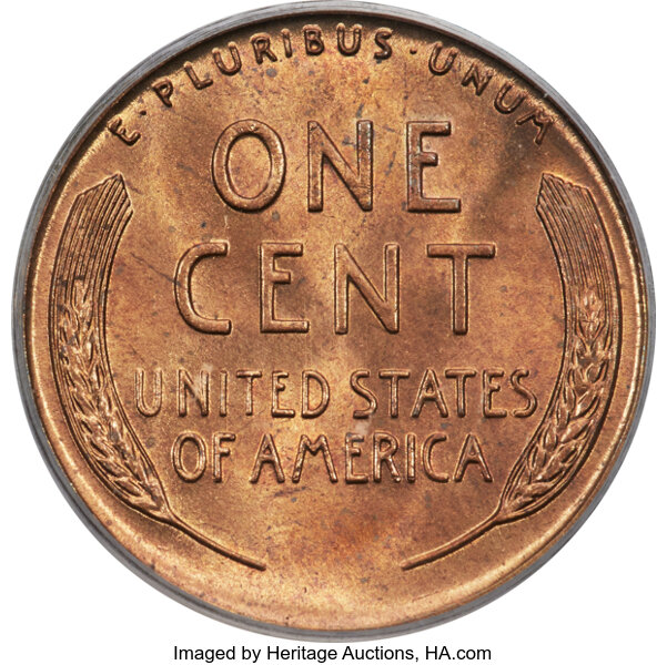 image for: 1955 Doubled Die Obverse, FS-101 1c PCGS MS64 RD