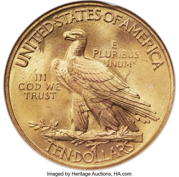 image for: 1932 $10  NGC MS66