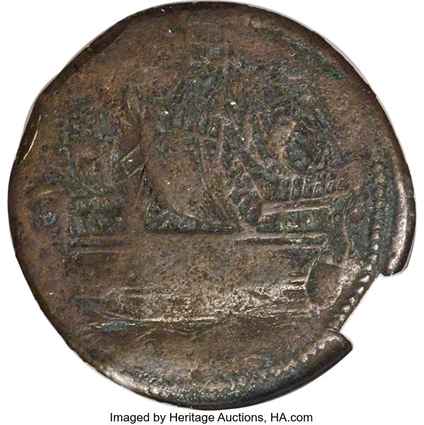 image for: (1616) Sommer Island, Small Sail Shilling NGC VF20